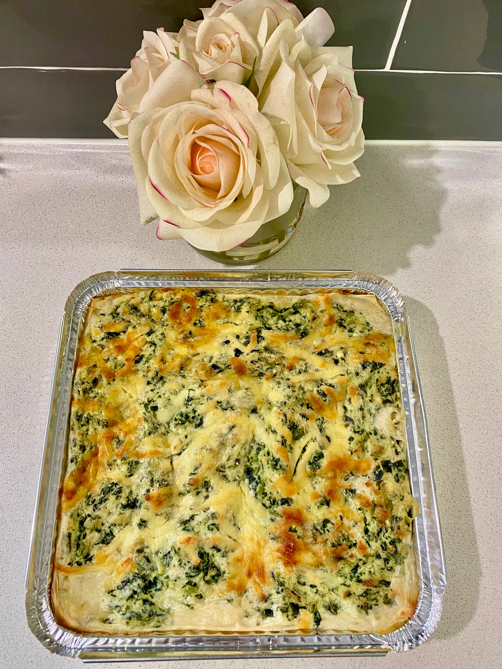 Lasagna Spinach and Ricotta - Vegetarian - Single serve - Frozen