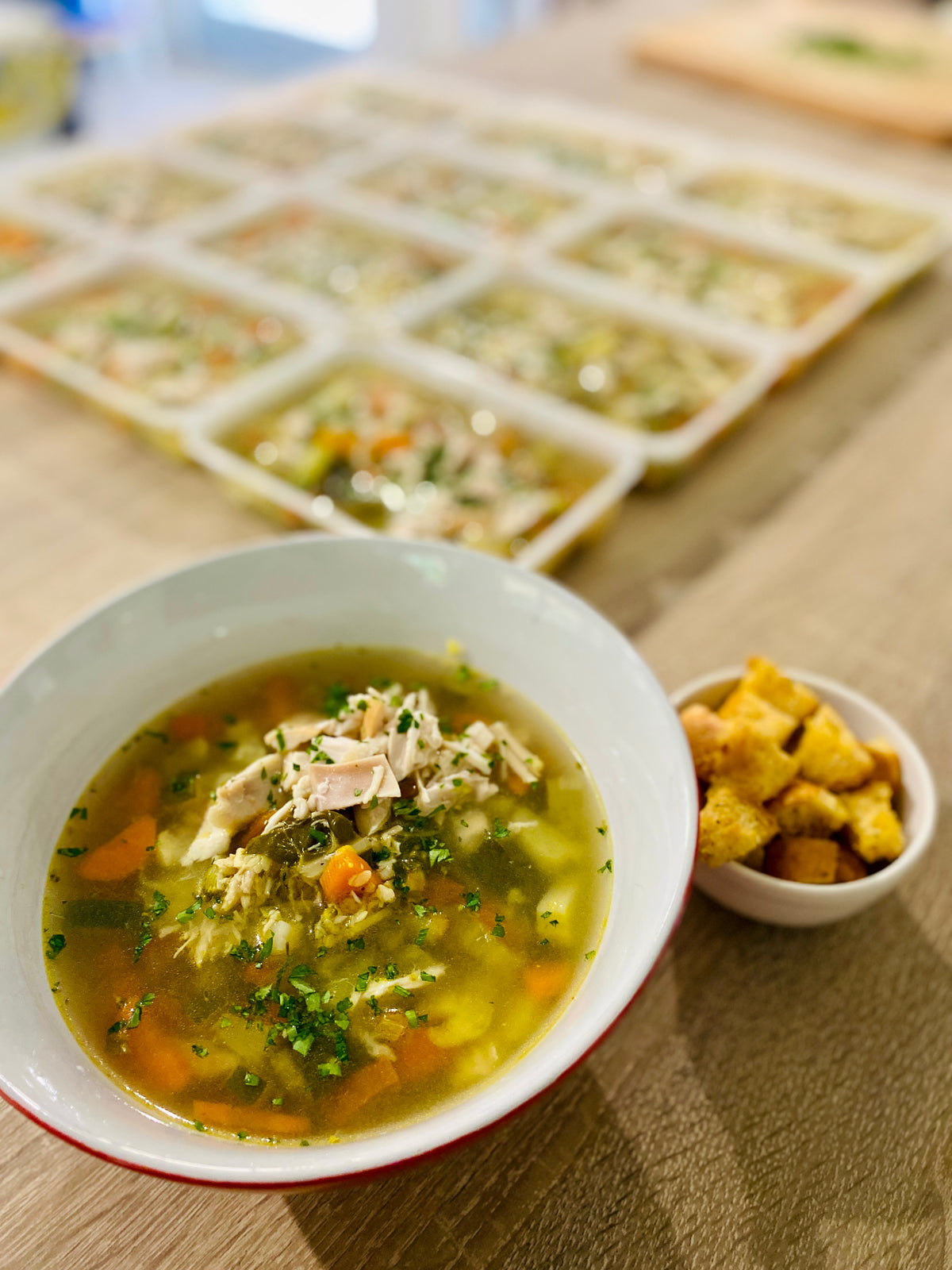 Italian Chicken Soup - Single Serve - Frozen