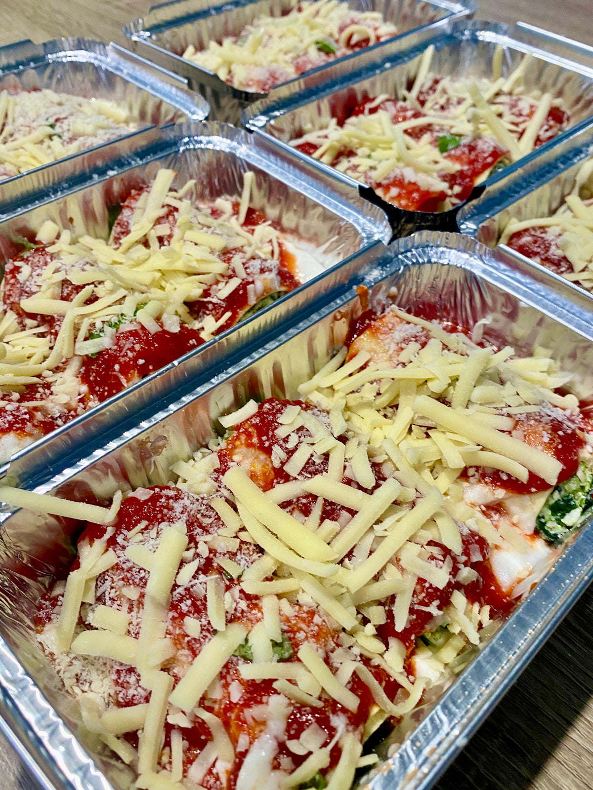 Cannelloni Spinach and Ricotta, Homemade Italian - Single size - Freshly Frozen