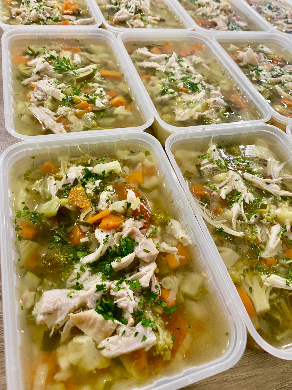 Italian Chicken Soup - Single Serve - Frozen