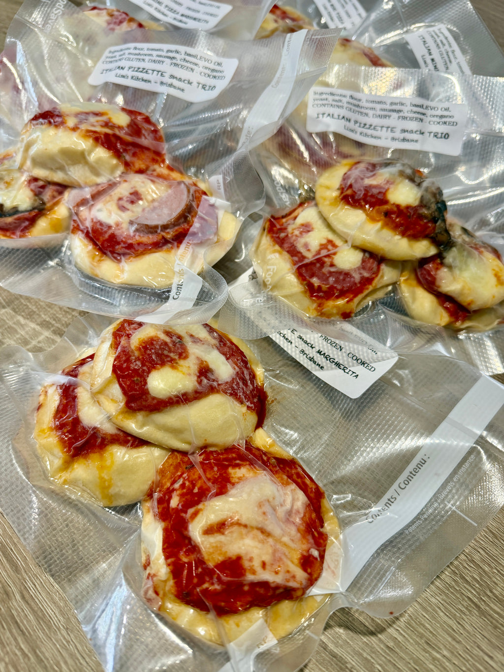 Pizzette snack -3pcs - frozen