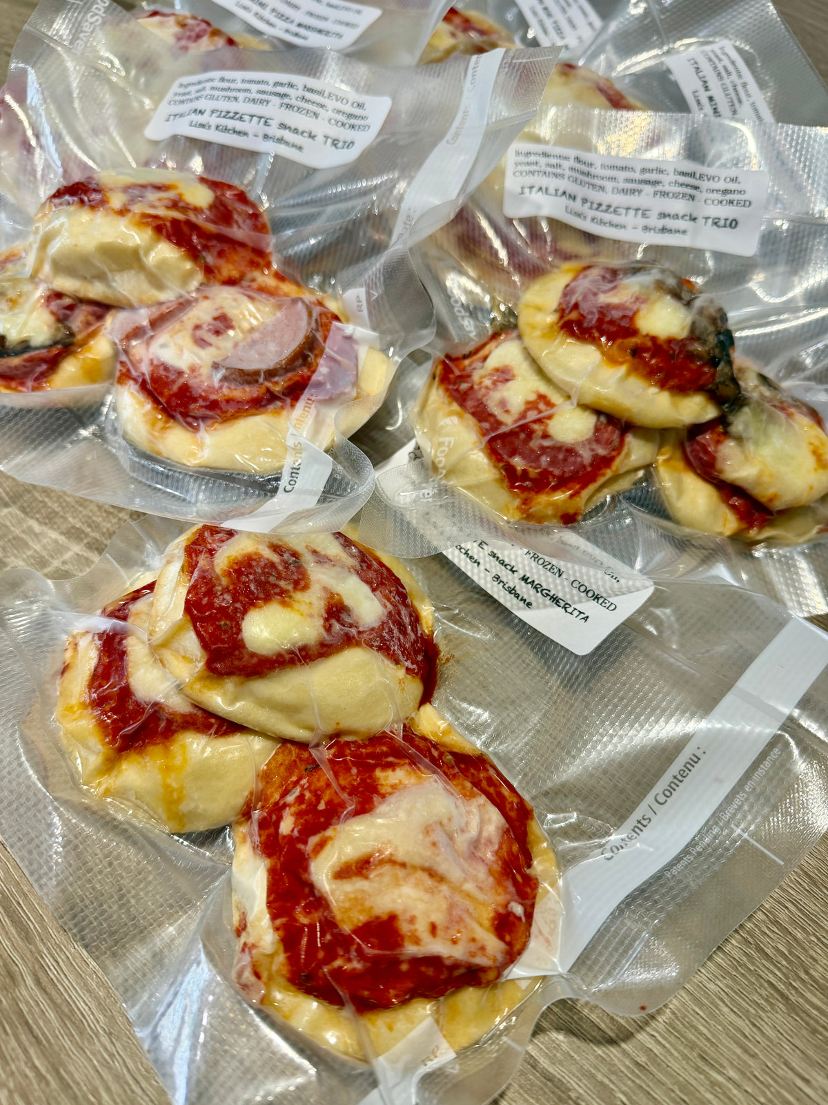 Pizzette snack -3pcs - frozen