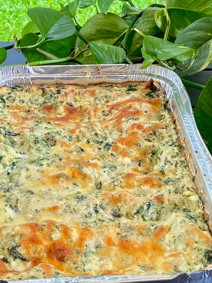 Lasagna Spinach and Ricotta - Vegetarian - Single serve - Frozen