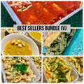(V) Best Sellers -5 x Single Frozen vegetarian meals