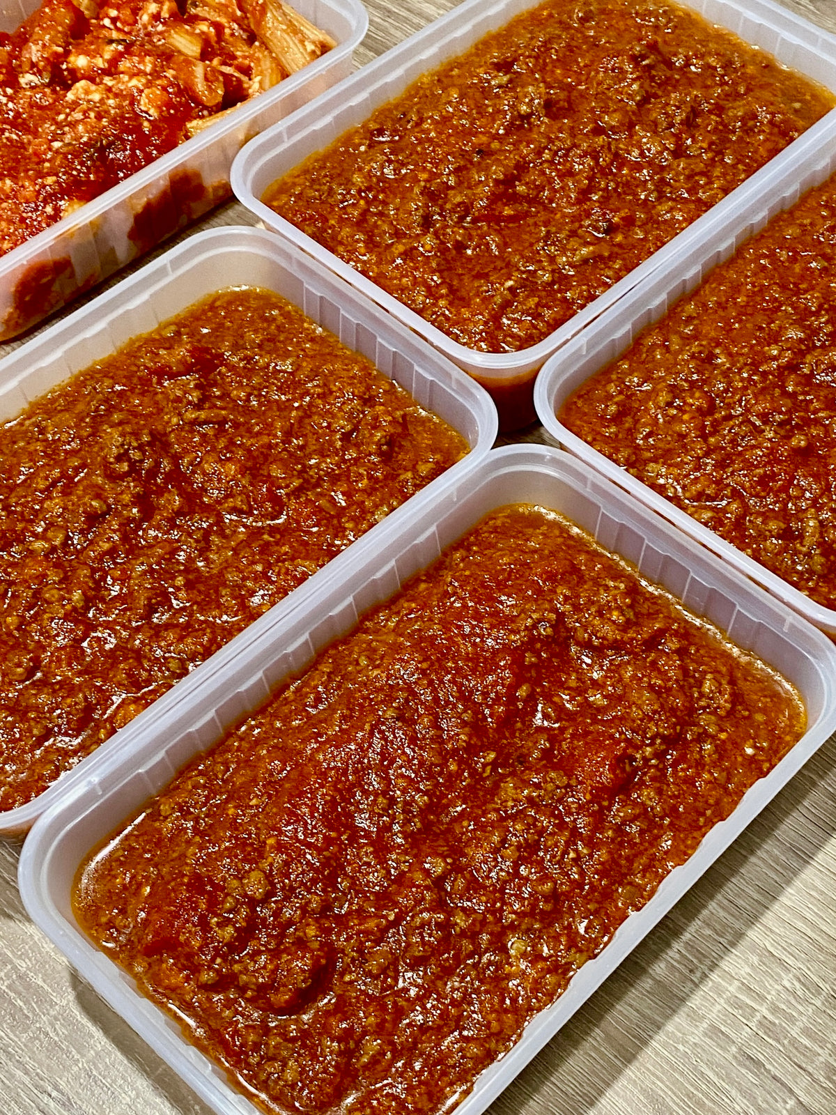 Homemade Beef Ragu' 400/600g - Sauce only - Freshly frozen