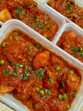 Handmade Red Meatballs and Vegetables - Single serve - Frozen