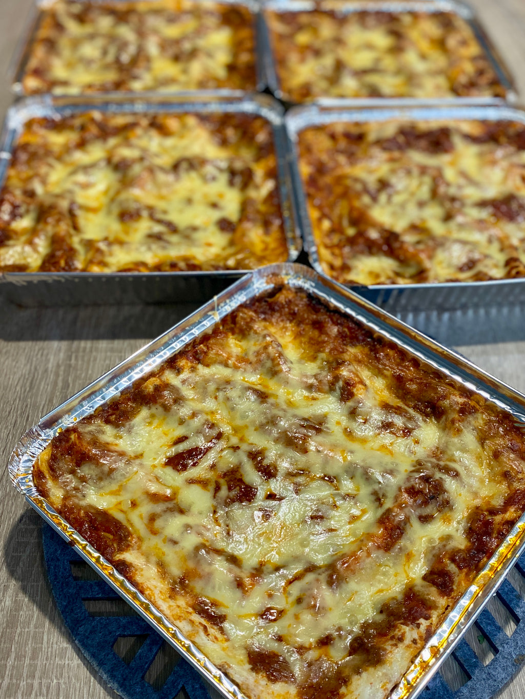 Traditional Beef Lasagna, Frozen Homemade Italian - Double/Square/Large/Jumbo size