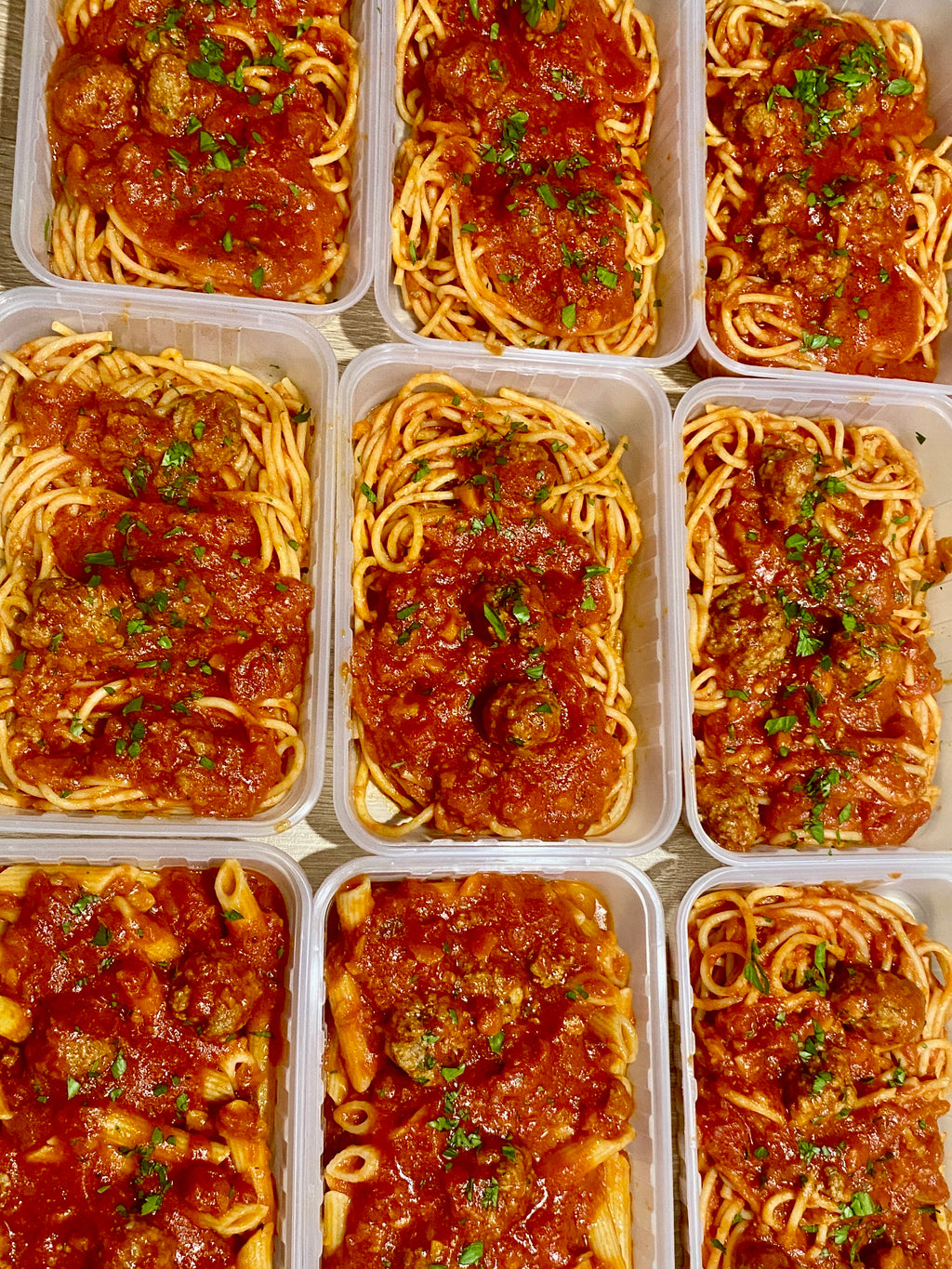Pasta with Handmade Meatballs - Single Serve - Frozen