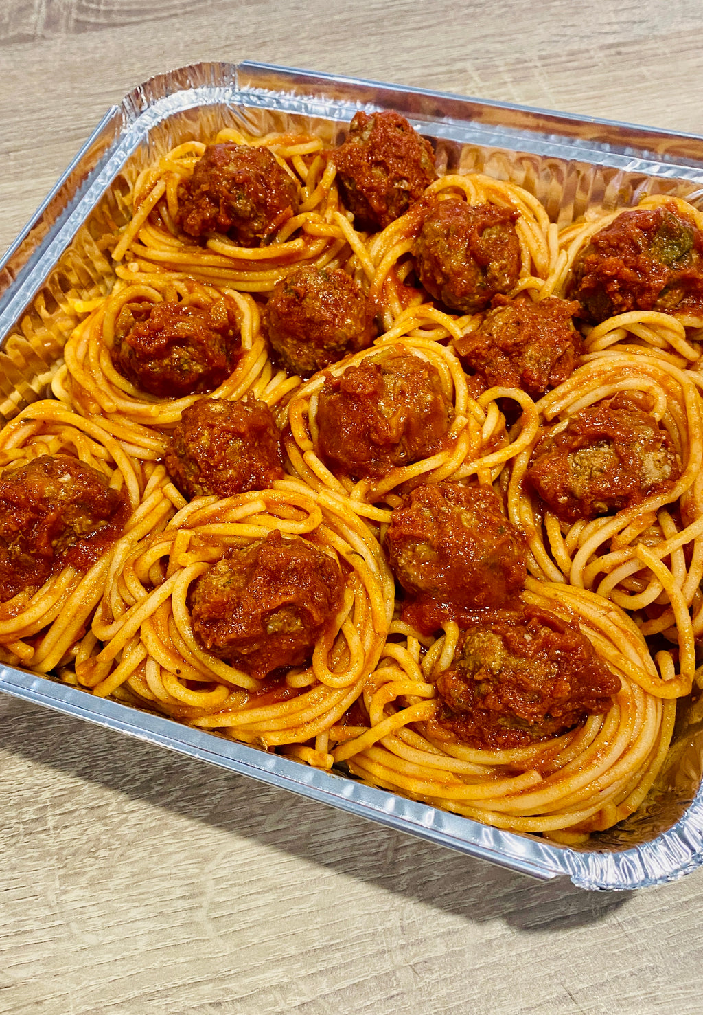 Pasta with Handmade Meatballs - Single Serve - Frozen
